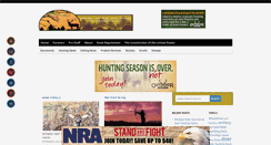 Desktop Screenshot of militaryhuntingandfishing.com