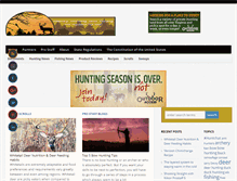 Tablet Screenshot of militaryhuntingandfishing.com